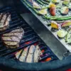 Kamado Joe halve maan Lasergesneden RVS Grillrooster - Big Joe - Afbeelding 2