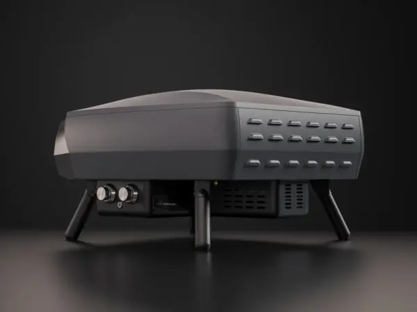 WITT ETNA Rotante pizzaoven Graphite achterkant