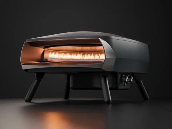 WITT ETNA Rotante pizzaoven Graphite zijkant