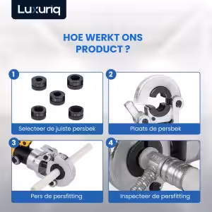 Hydraulische perstang – M set