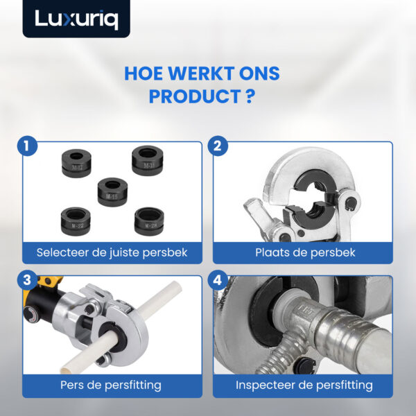 Hoe werkt een perstang?
