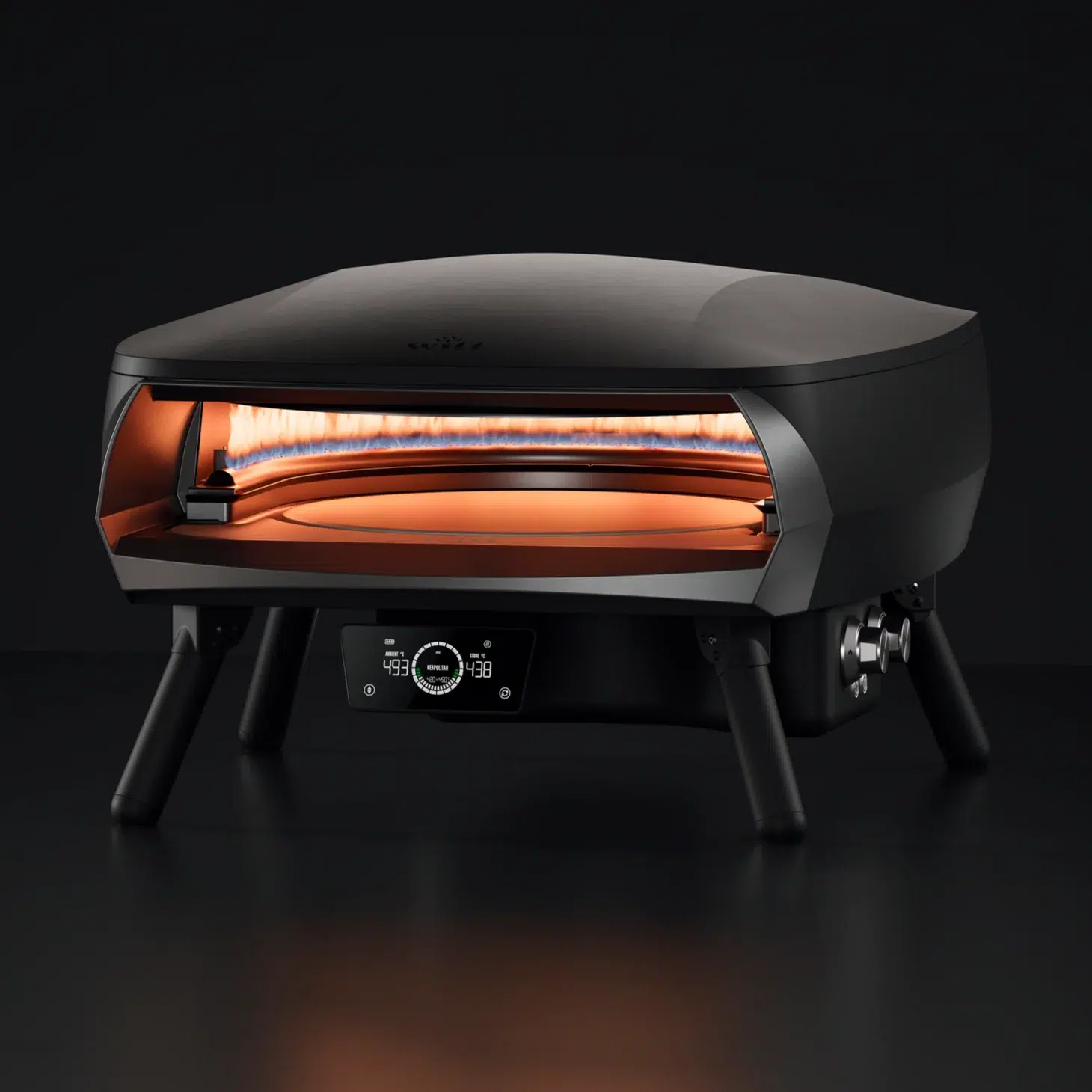 Witt Etna Rotante Control Pizzaoven – Black