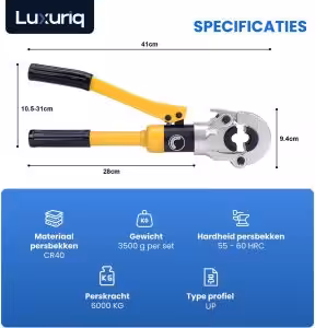 Hydraulische perstang – UP set
